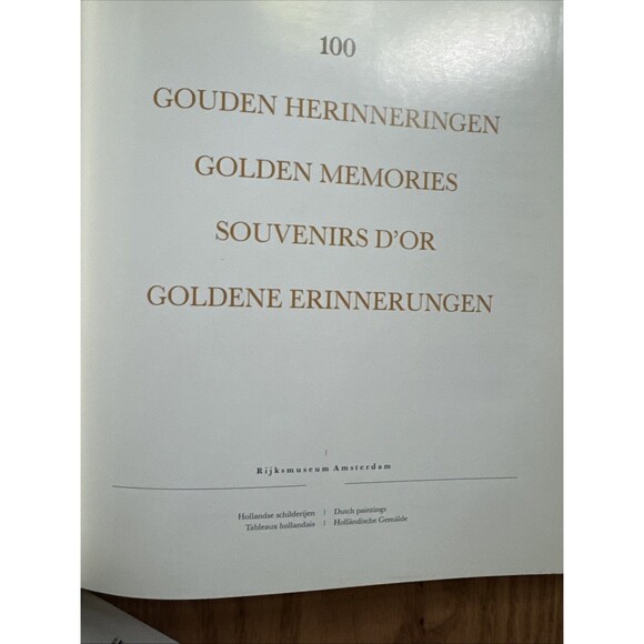Rijksmuseum Amsterdam 100 Golden Memories Of Dutch Masters‎ Painters (1990) - Picture 6 of 9